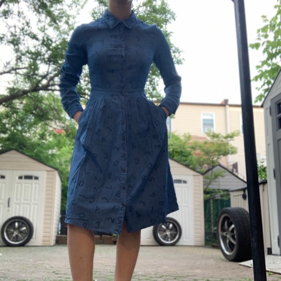 Midi Long Sleeve/ Midsleeve Dress ModCloth - Picture 2 of 13